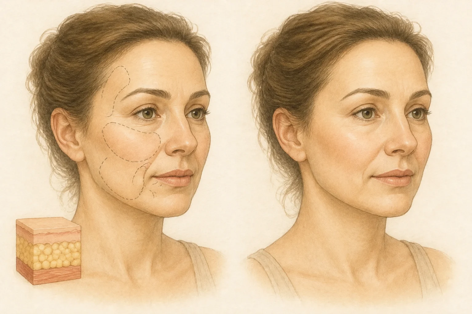 Facial fat transfer in Turkey — Rhinoplasty Price Turkey