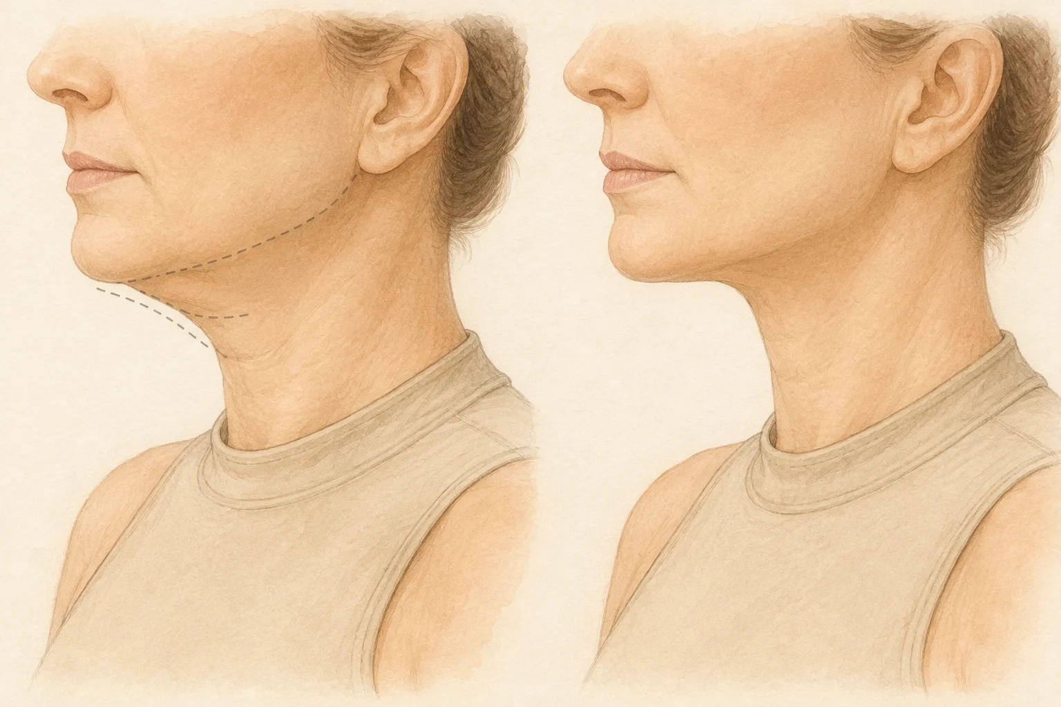 Neck lift in Turkey: skin, platysma and jawline planning — Rhinoplasty Price Turkey